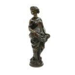 A late 19th century Grand Tour bronze figure,