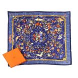 A Hermes silk scarf