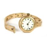 A ladies mechanical wristwatch,