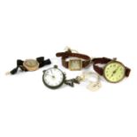 An assortment of mechanical watches,