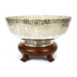 An early 20th century silver centre bowl,
