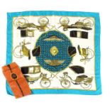 A Hermes silk scarf