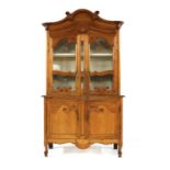 A Continental pine armoire,