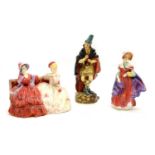 A collection of Royal Doulton figures,
