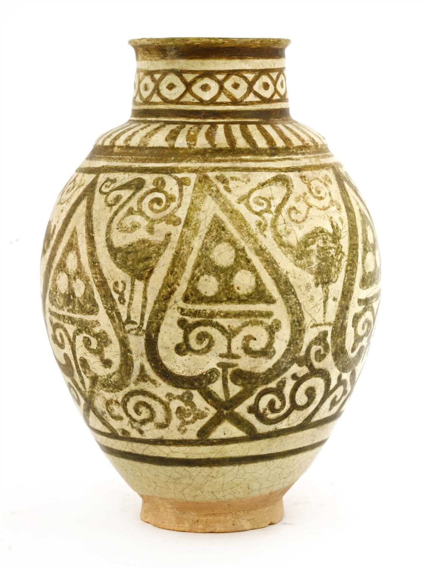 A fragmentary Fatimid lustre pottery jar, - Image 6 of 6