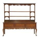 An oak dresser,