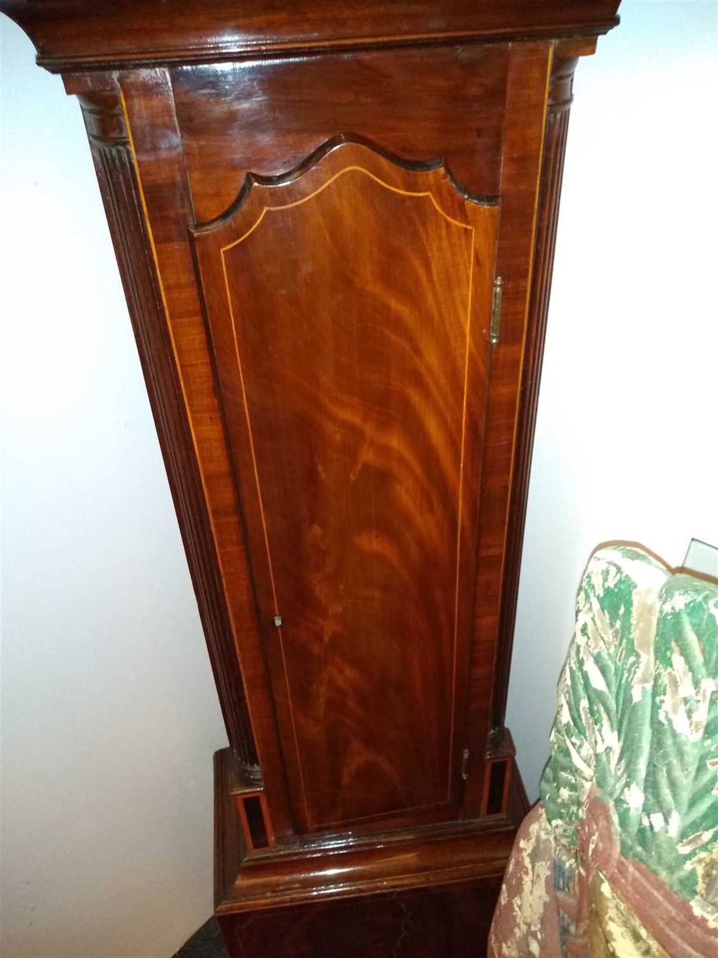 A strung mahogany eight-day longcase clock, - Bild 13 aus 23