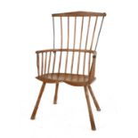 A Windsor armchair,