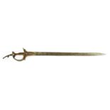 A straight sword (firangi)