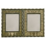 A pair of contra-partie mirrors,