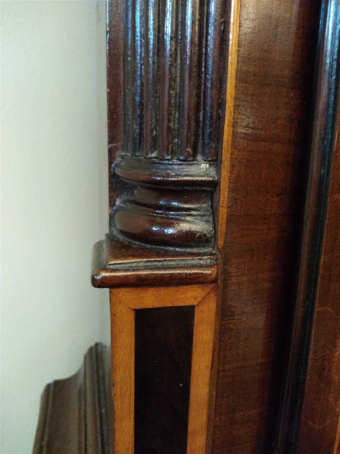 A strung mahogany eight-day longcase clock, - Bild 17 aus 23