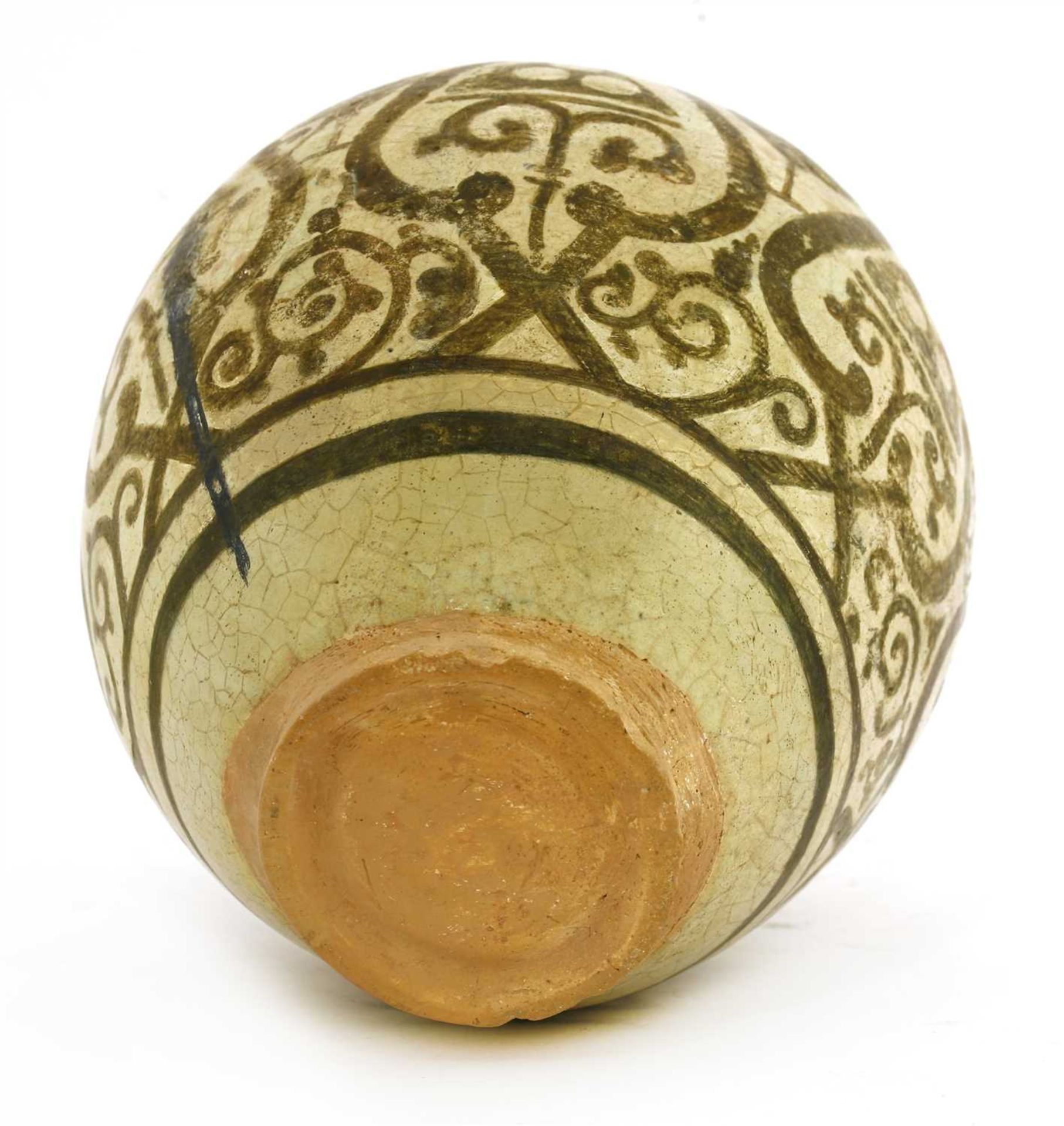 A fragmentary Fatimid lustre pottery jar, - Image 5 of 6