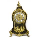 A Louis XVI ormolu-mounted boullework bracket clock and bracket by Baltazar, Paris,