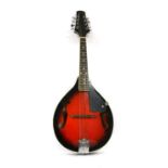 A modern Stagg M20 mandolin,