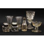 A collection of Georgian and later glass,