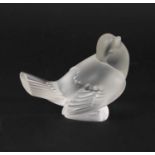 A modern Lalique bird,