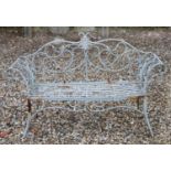 A George III style garden bench