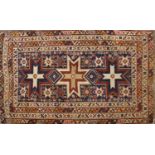 1 x Geometric patterned rug