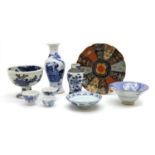 A collection of Chinese and Japanese porcelain,