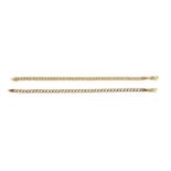 A 9ct gold curb link bracelet,