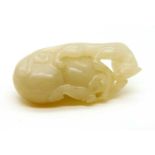A Chinese jade carving