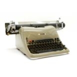 An Olivetti Lexicon 80 typewriter,