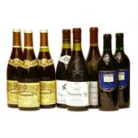 Assorted Red Wines: Domaine Michel Bernard, Côte-Rôtie, 1986, plus others, 8 bottles in total