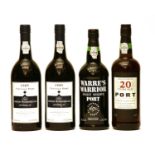 Assorted Port: Smith Woodhouse, 1985, two bottles ;and three other bottles, four bottles in total