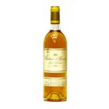 Château d'Yquem, Lur-Saluces, 1986, one bottle