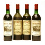 Ch Nenin, Pomerol, 1973, two bottles and Ch Gazin, Pomerol, 1960 two bottles, four bottles in total
