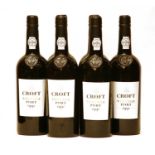 Croft, 1991, six bottles (opened owc)