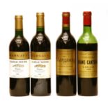 Assorted Margaux: Ch Brane-Cantenac, 1970, one bottle, plus others, 4 bottles in total