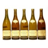 La Chablisienne, Chablis Premier Cru, Fourchaume, 1986, five bottles (one lacking date label)