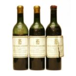 Château Pichon-Longueville, Comtesse de Lalande, Pauillac, 2nd growth, 1957, three bottles