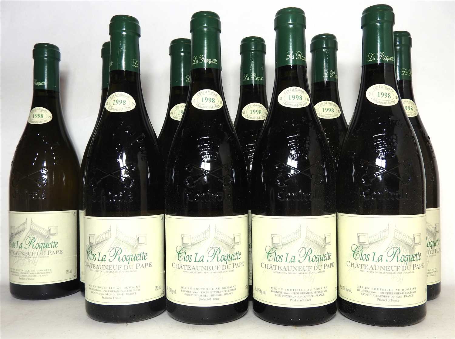 Clos La Roquete, Châteauneuf-du-Pape, 1998, ten bottles (in box for twelve bottles)