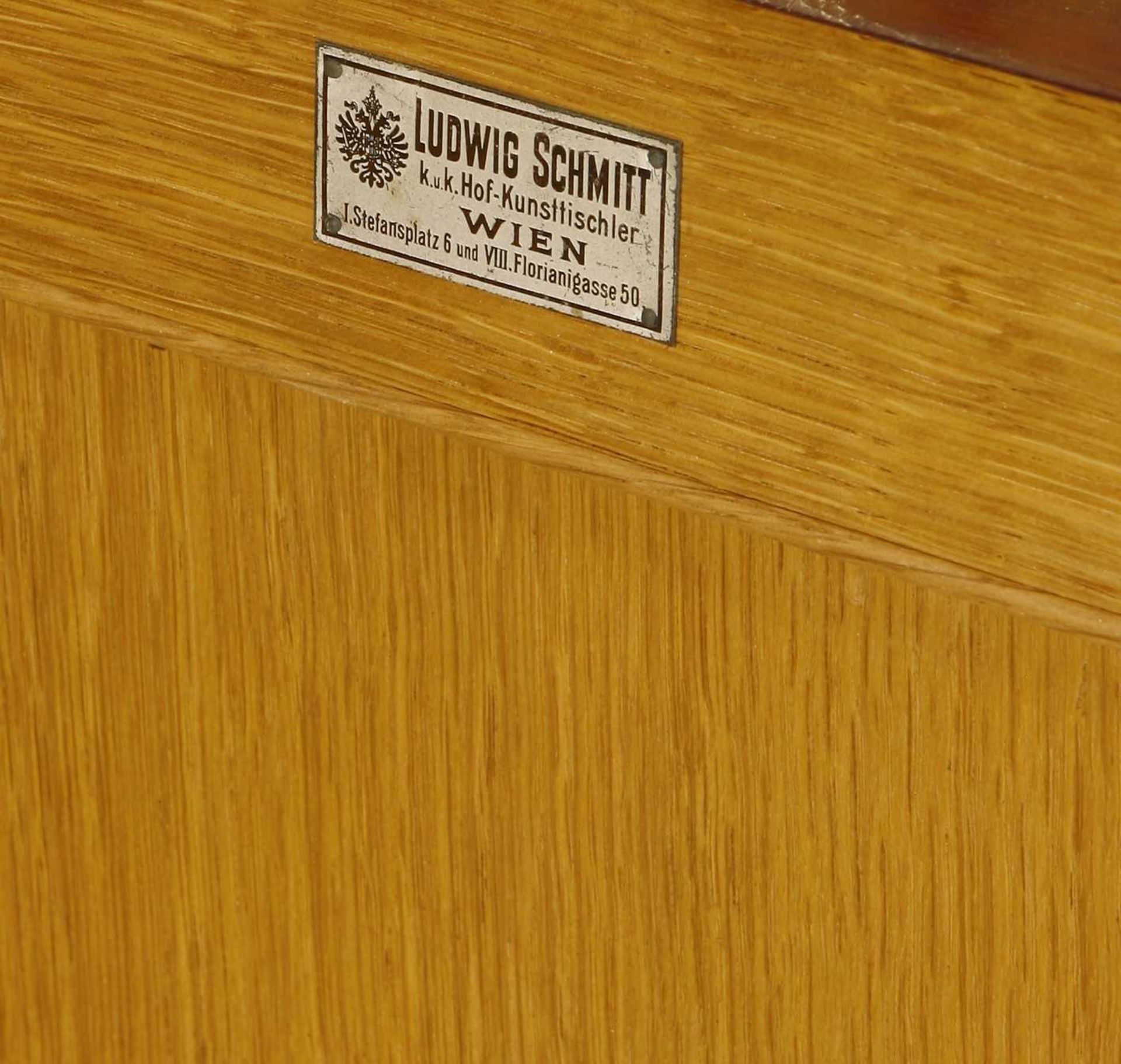 A Viennese mahogany sideboard, - Bild 2 aus 4