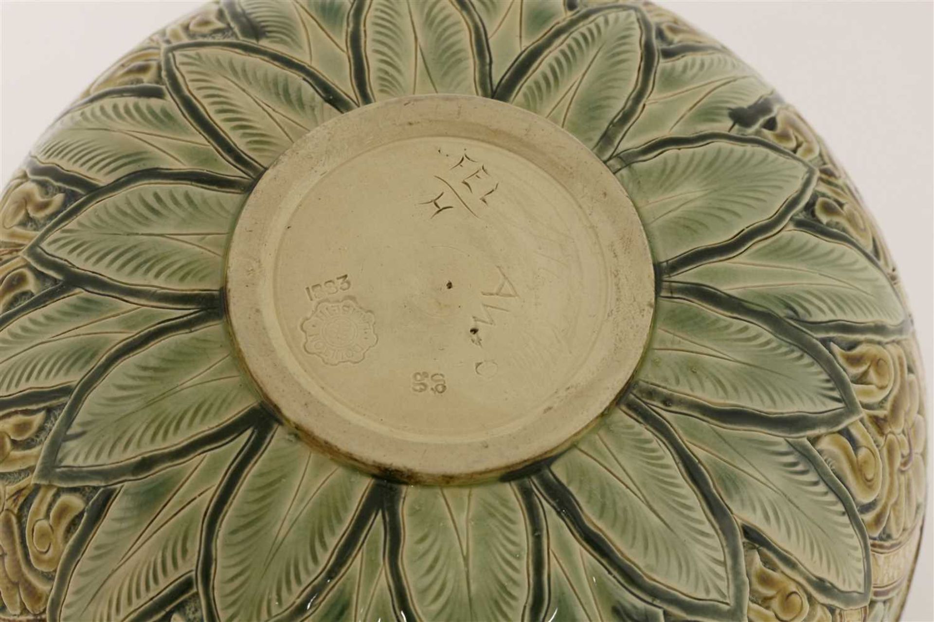 A Doulton Lambeth stoneware bowl, - Image 2 of 3