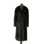 A Mink full length fur coat