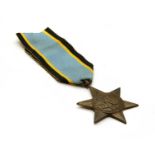 An original WWII RAF the Air Crew Europe star with original ribbon,