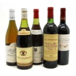 A quantity of various wines,
