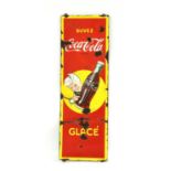A Belgium Coca Cola drinks sign,