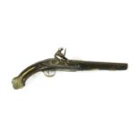 A continental flintlock pistol,