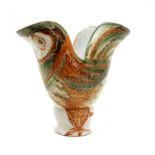 A Vallauris, owl jug,