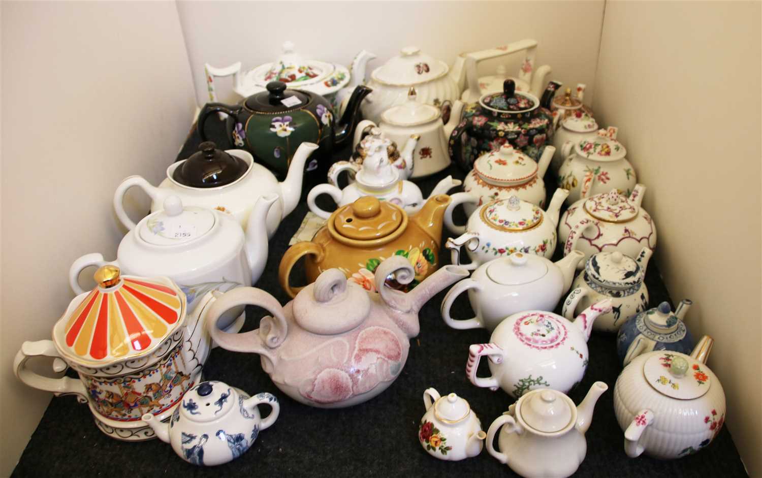 A collection of 27 decorative teapots, - Image 2 of 2