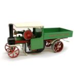 A Mamod steam wagon,