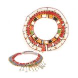 African beadwork collars,