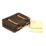 A Louis Vuitton 'Sirius 60' monogrammed leather suitcase