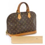 A Louis Vuitton Monogram 'Alma PM' handbag
