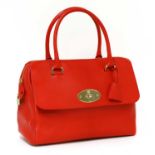 A Mulberry red 'Del Rey' handbag