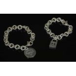 A sterling silver Tiffany & Co. 'Return to Tiffany' bracelet,